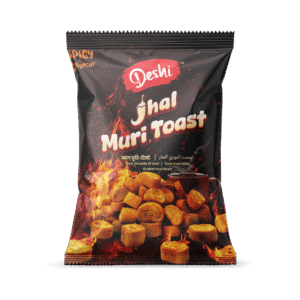 Deshi Jhal Muri Toast